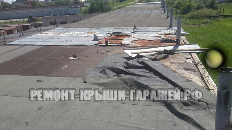 Ремонт крыши гаража Большие Вязёмы 4