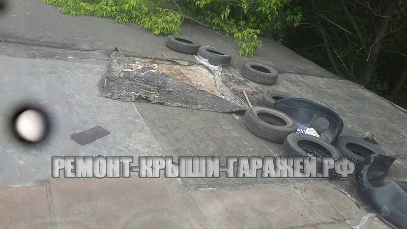 Ремонт крыши гаража в Волоколамске 1