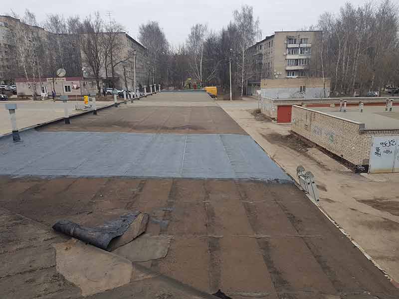 Ремонт крыши гаража Истра