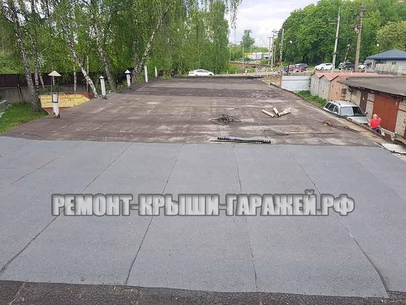 Ремонт крыши гаража Королёв 2