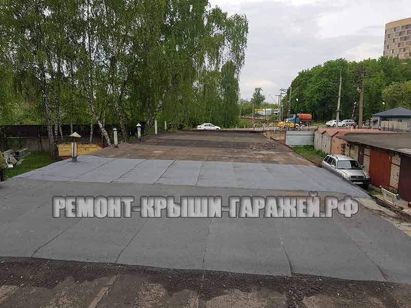 Ремонт крыши гаража Королёв 3