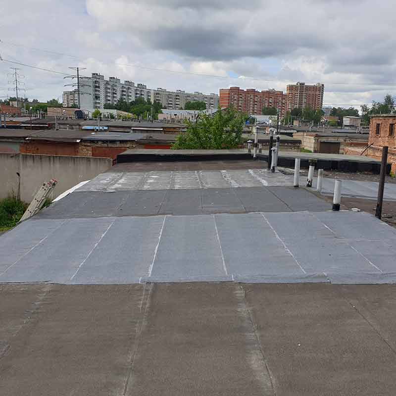 ремонт крыши гаража в дубне